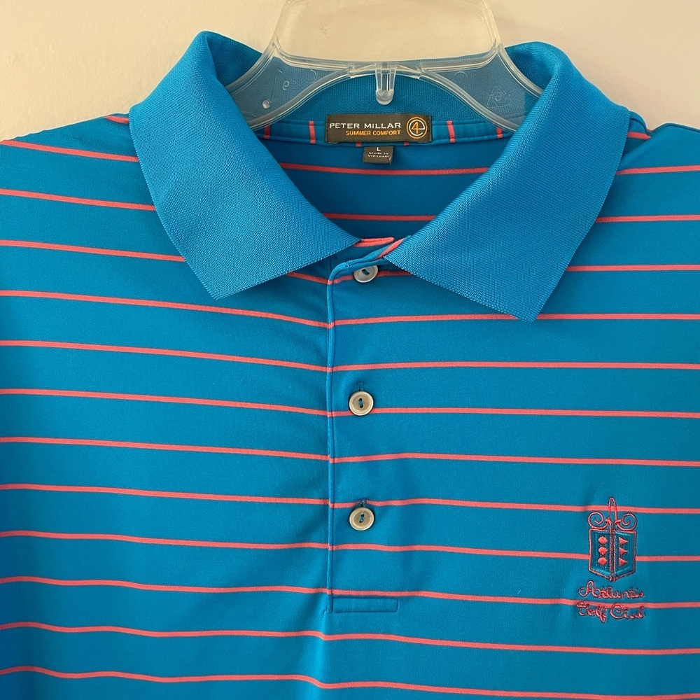 Peter Millar Summer Comfort men’s polo size L